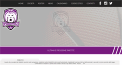 Desktop Screenshot of fiorentinabasket.it